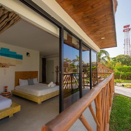 Kabanas & Beach Club Ojo De Agua Puerto Morelos Eksteriør billede