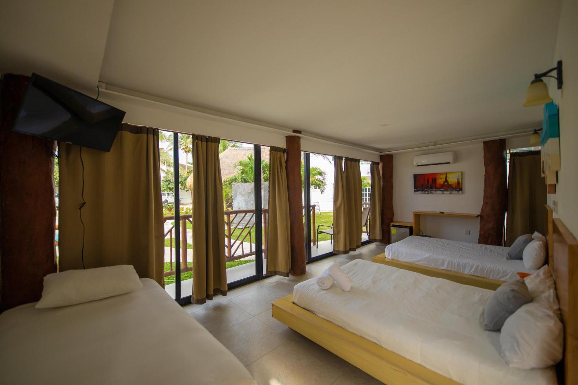 Kabanas & Beach Club Ojo De Agua Puerto Morelos Eksteriør billede