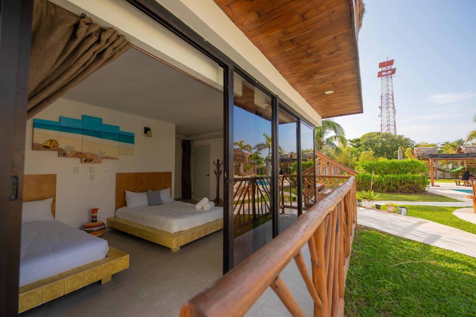 Kabanas & Beach Club Ojo De Agua Puerto Morelos Eksteriør billede