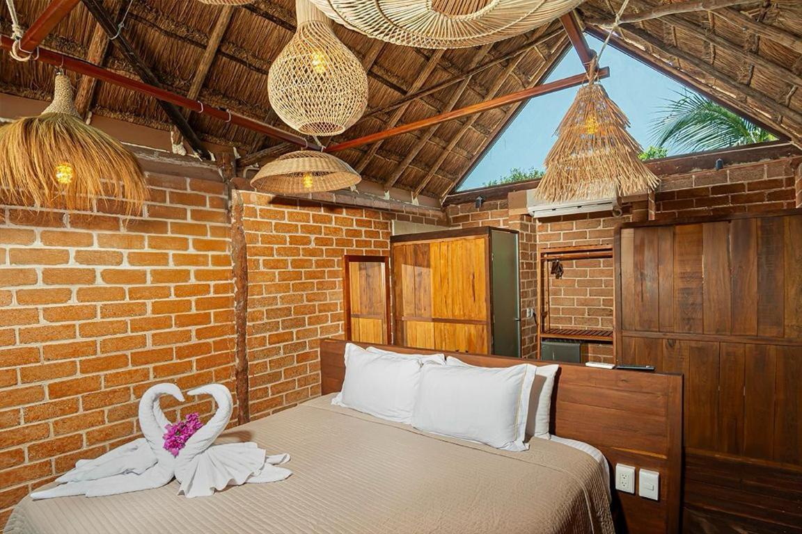 Kabanas & Beach Club Ojo De Agua Puerto Morelos Eksteriør billede